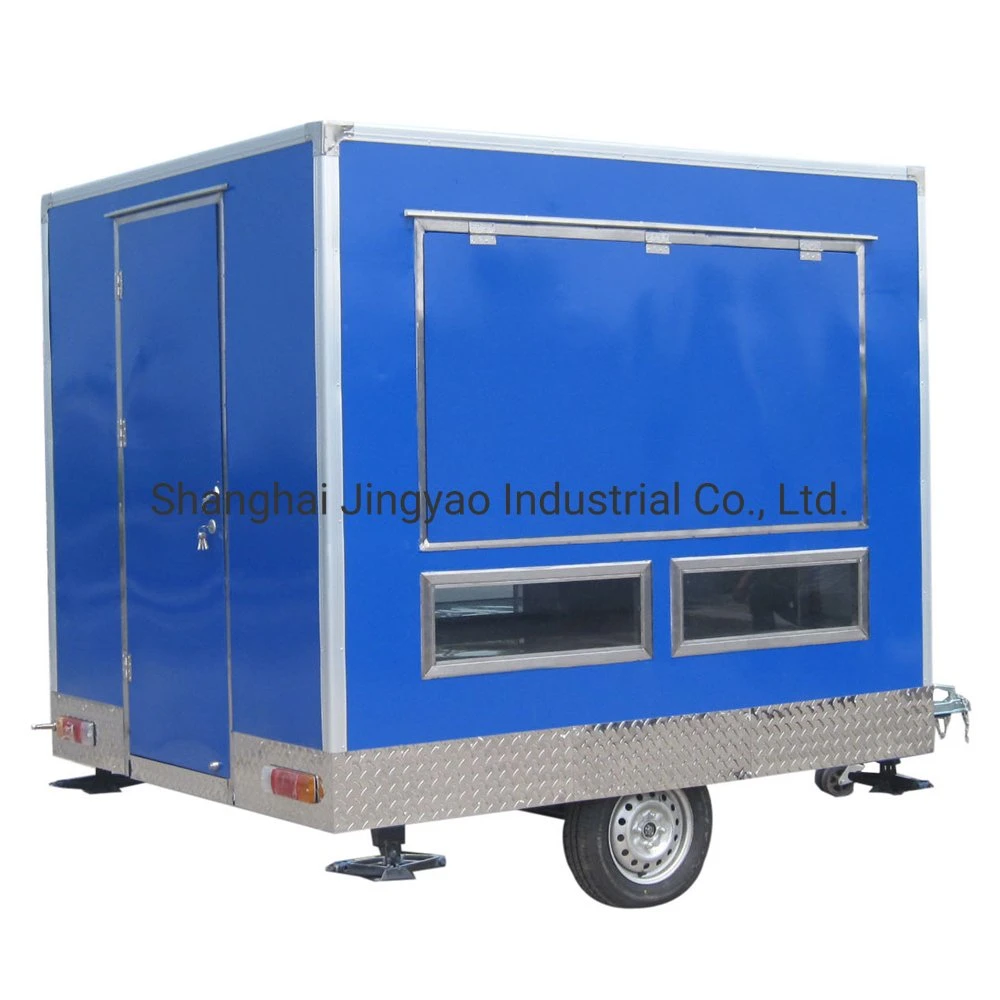 Electric Food Truck Fully Equipped Mobile Fast Food Concession Trailer Burger Van Street Food Trucks En USA Outdoor Food Cart Manufacturer Mobile Food Kitchen