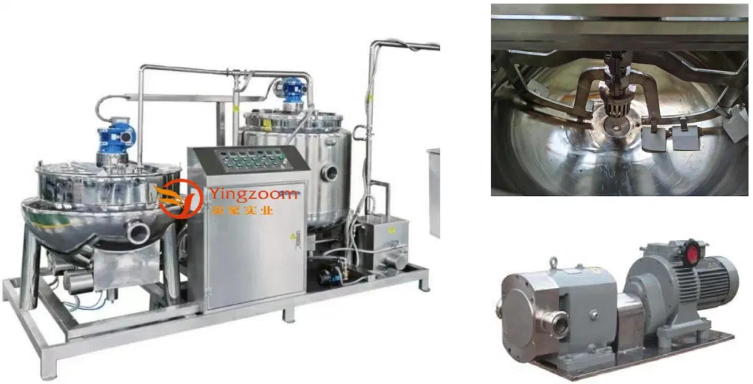 Yz80 Full Automatic Gummy Candy Production Line Soft Jelly Candies Making Machine