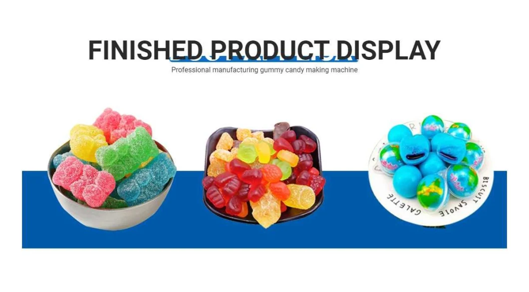 Tg Professional Supplier of Semi- Automatic Confectionery Machine Gummy Candy Maker Fruit Jelly Depositing Machine