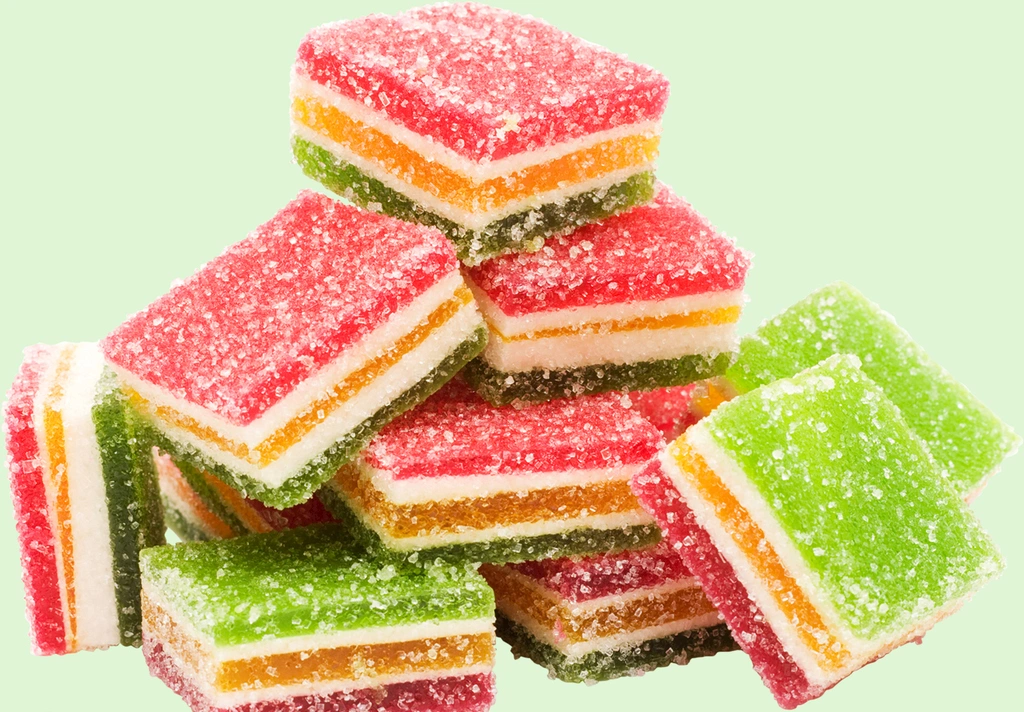 Halal Sour Sweet Candy Strips Rainbow Gummy Bulk Super Sour Belts Candy Manufacturer