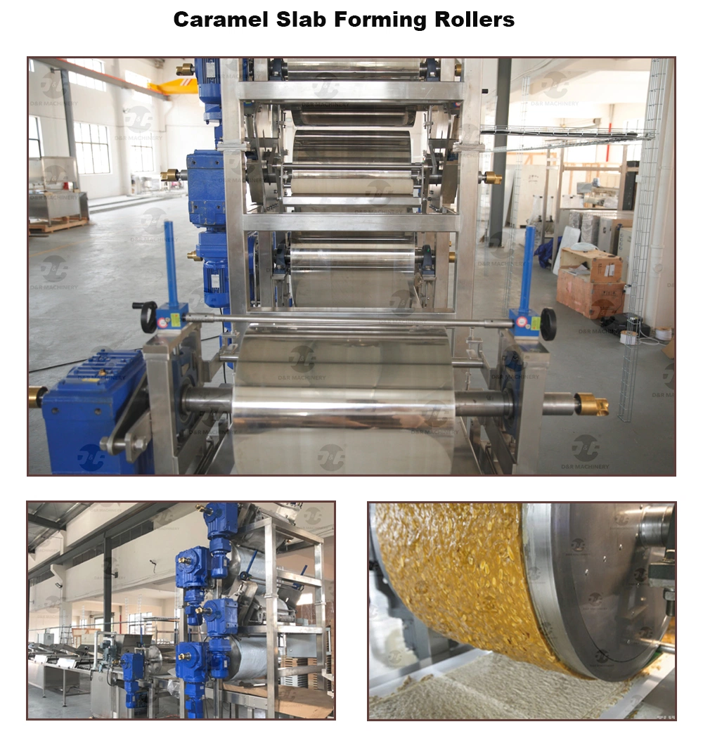 Industry-Leading Manufacturer Automatic Cereal Bar Production Line for Snickers High Performance Durable Peanut Candy Bar Making Machine