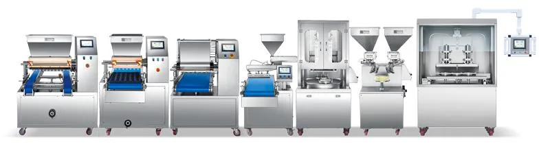 Professional Muffin Cupcake Making Machine Cake Batter Depositor Cup Cake Filling Machine