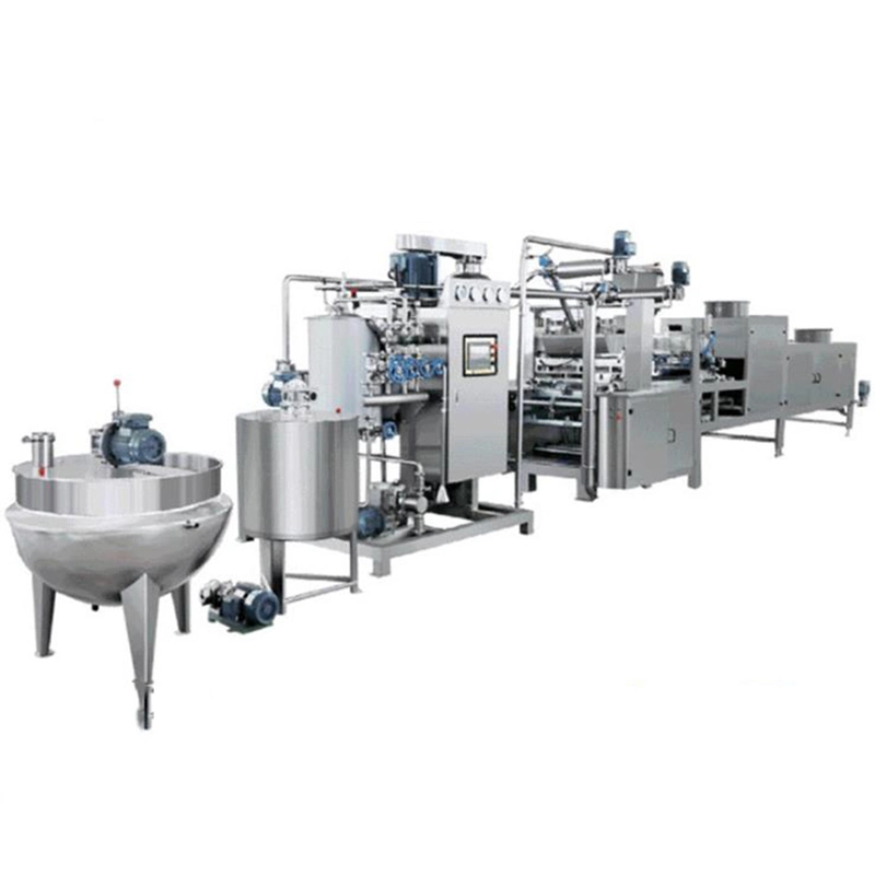 Factory Customized Lollipop Hard Candy Making Equipment Gum Machinery Forming Machine Vitamin Gummy Soft Hard Candy Making Line