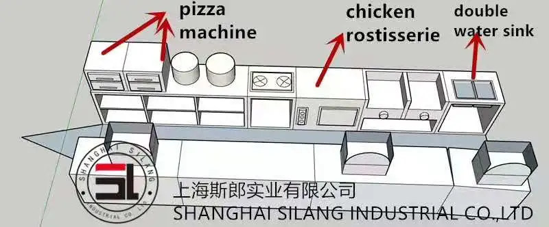 Trailer Snack Burger Van Mobile Food, Airstream Mobile Kitchen