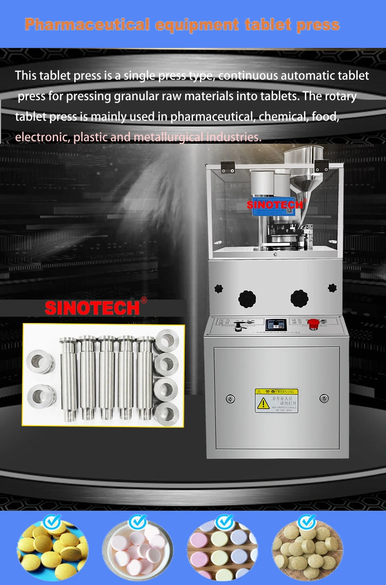 Laboratory Tablet Manufacturing Machinery Candy Making Machine Rotary Tablet Press Machine