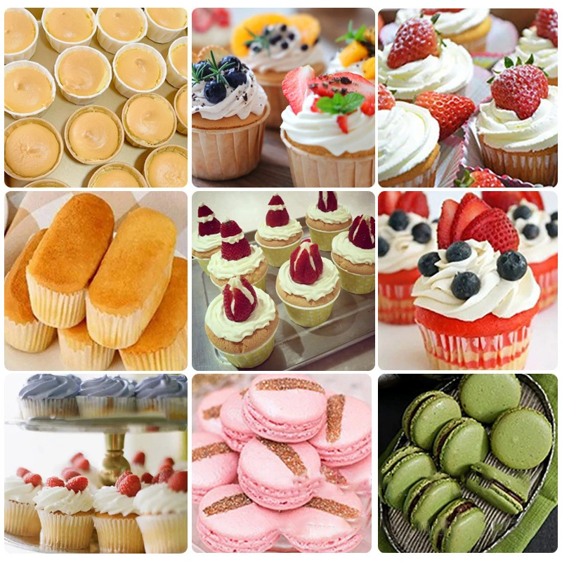 PLC Control Automatic Cookie Macaron Biscuit Cupcake Sponge Cake Grouting Filling Depositor