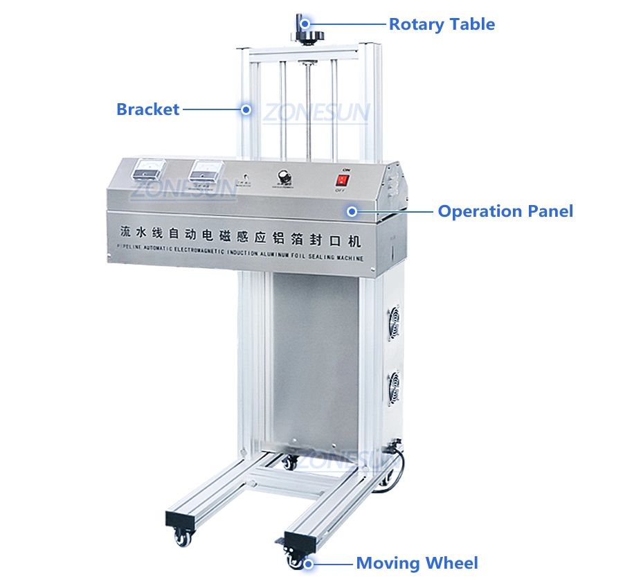 Zonesun Automatic Peanut Candy Gummy Granule Bottle Packing Machine Line