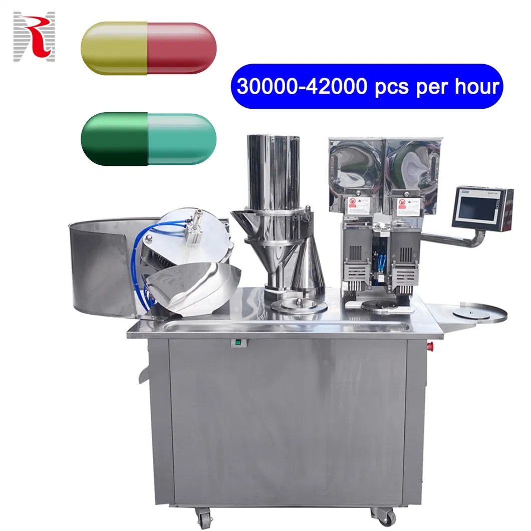 Pharmaceutical Best Price High Speed High Quality Small Size Mini Herb Powder Pellet Hard Gelatin Capsules Filler Making Machinery Capsule Filling Machine