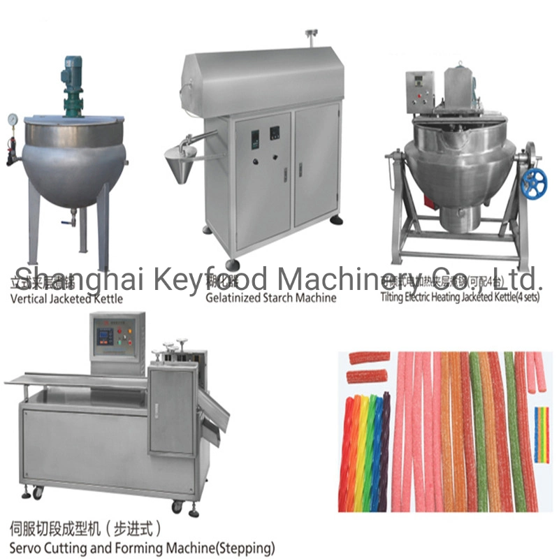 Automatic Fruit Flavor Jelly Gummy Candy Production Line