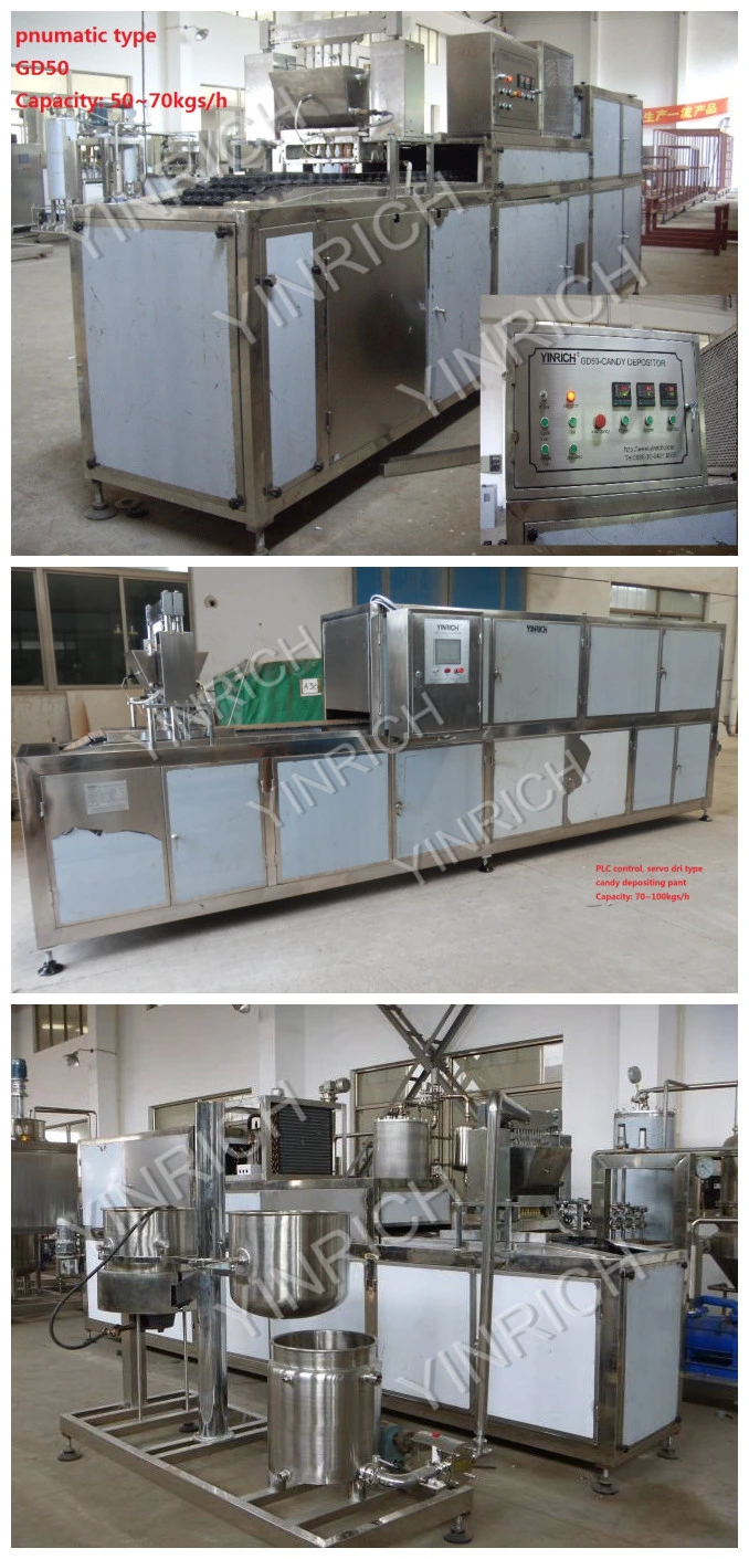 Gummy Candy Production /Gd50/Smallest Capacity Line/Yinrich