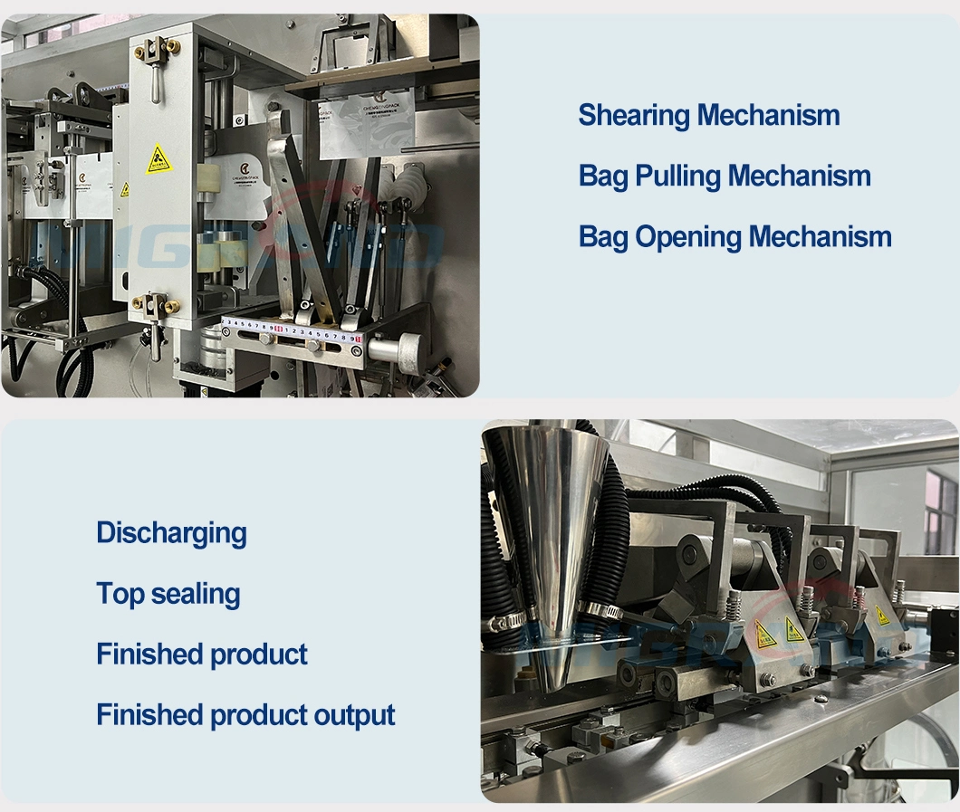 Automatic Ffs Horizontal Tea Bag Filling Machines Plastic Bag Pack Milk Gummy Candy Liquid Sauce &amp; Powder Sachet Pouch Filling Sealing Packaging Machinery