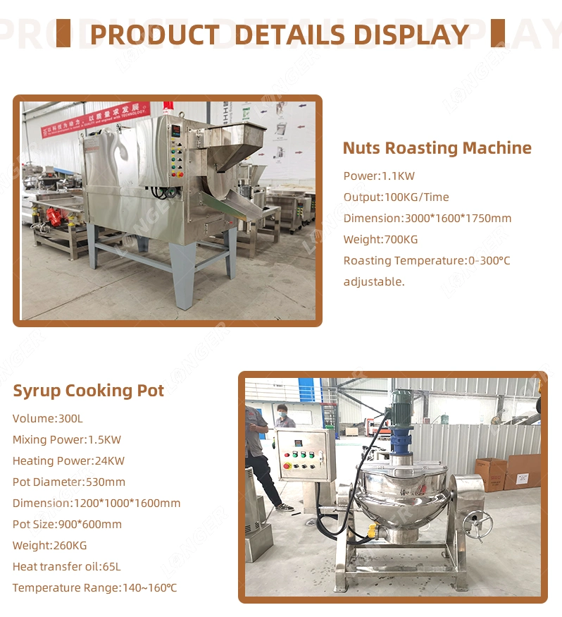 Small Almond Candy Making Machine Price Energy Cereal Bar Production Line in India for Sale