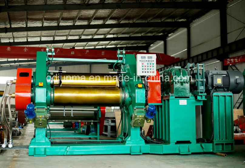 Calendering Machine for Rubber Sheet, Frictioning, Rubberizing