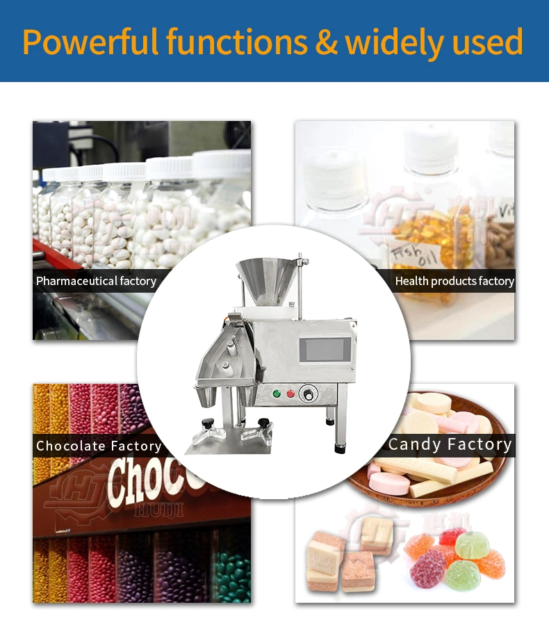 Tablet Counting Fillin Small Tablets and Capsule Counter Bottling Pill Candy Production Line