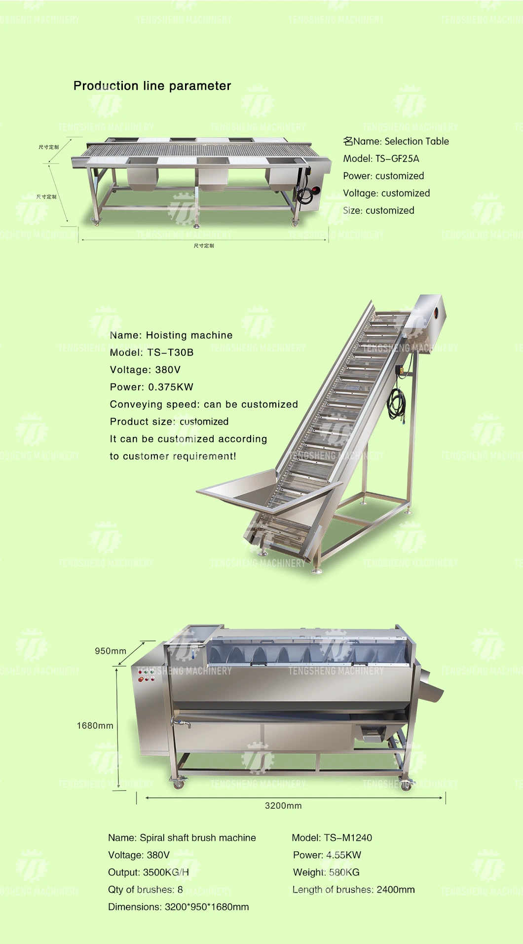 Vegetable Potato Sweet Potato Picking Hair Roller Bubble Cleaning Air Drying Cutting Machine Production Line