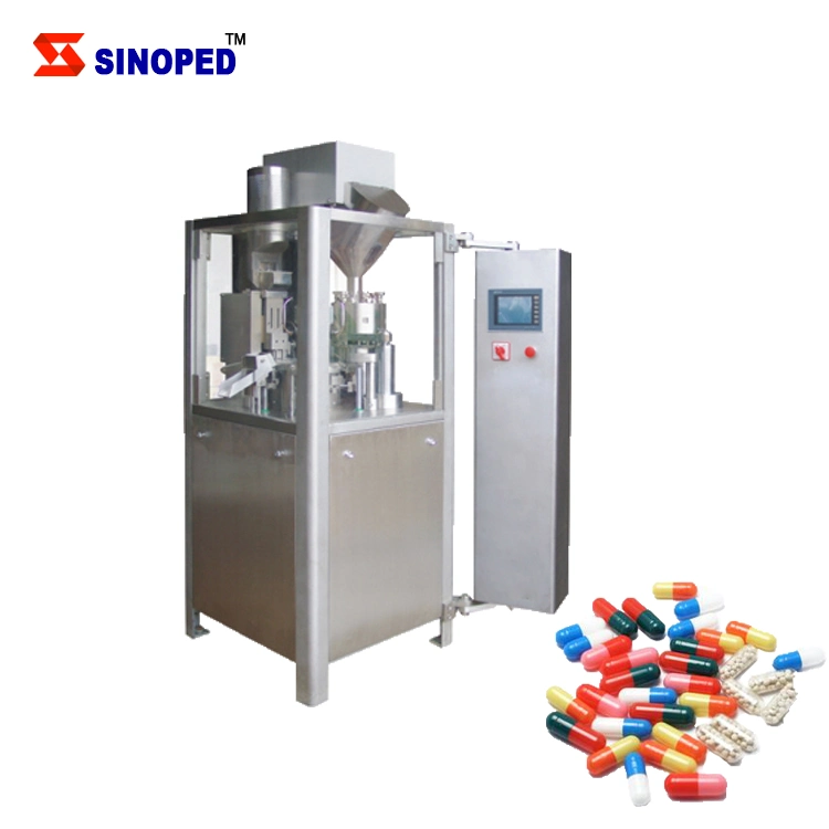 in Stock CE Pharmaceutical Powder Pellet Pill Empty Hard Gelatine Automatic Making Capsule Filler Filling Machine Price for Sale