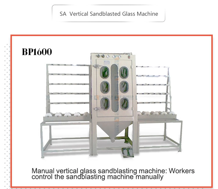 2000 Glass Sandblasted Semi-Automatic Machine