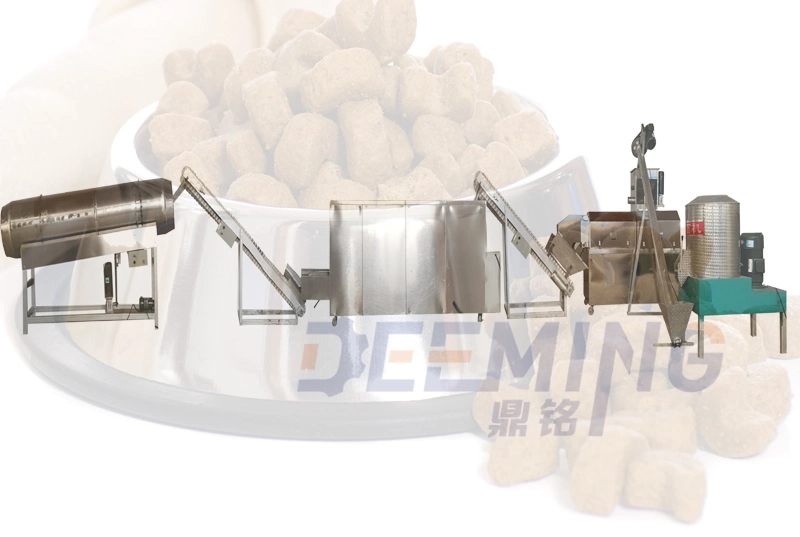 Stainless Steel Dog Food Kibble Gumball Treats Extruding Machine