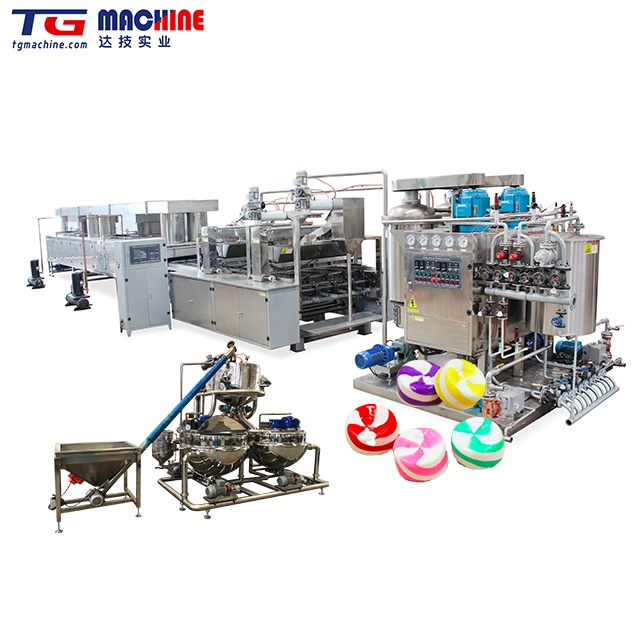 China Full Automatic Hard Candy Making Machinery