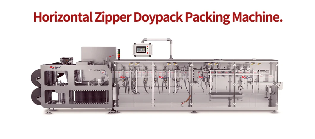 Factory Price Film Formed Doypack Bag Packing Machine for Biscuits/Nuts/Candy/Tablets