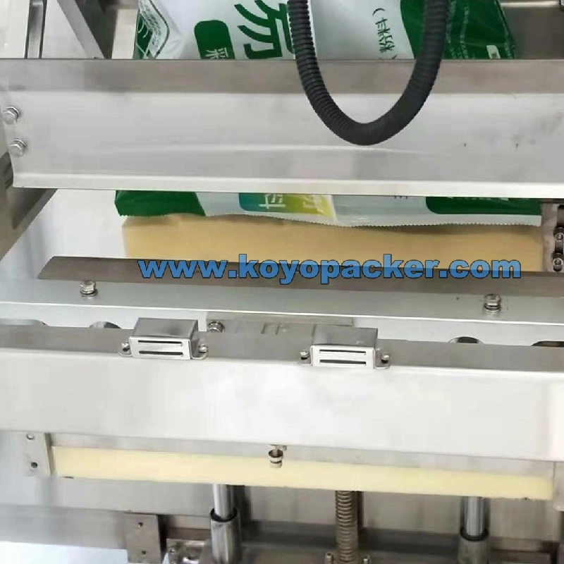 Ky320 Automatic Vffs All in One 10 Heads Weighing Scale Sealing Packing Packaging Machine for Puffed Food, Soft Candy, Biscuits