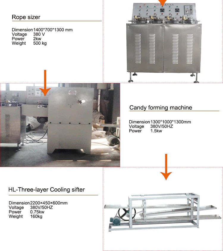 Small Capacity Hard Soft Jelly Lollipop Gummy Candy Making Machine