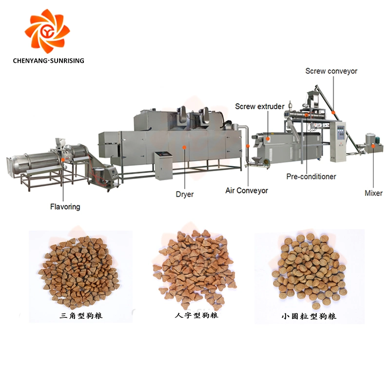 Pet Food Making Production Machine Pet Chewing Dog Treats Making Machine Line