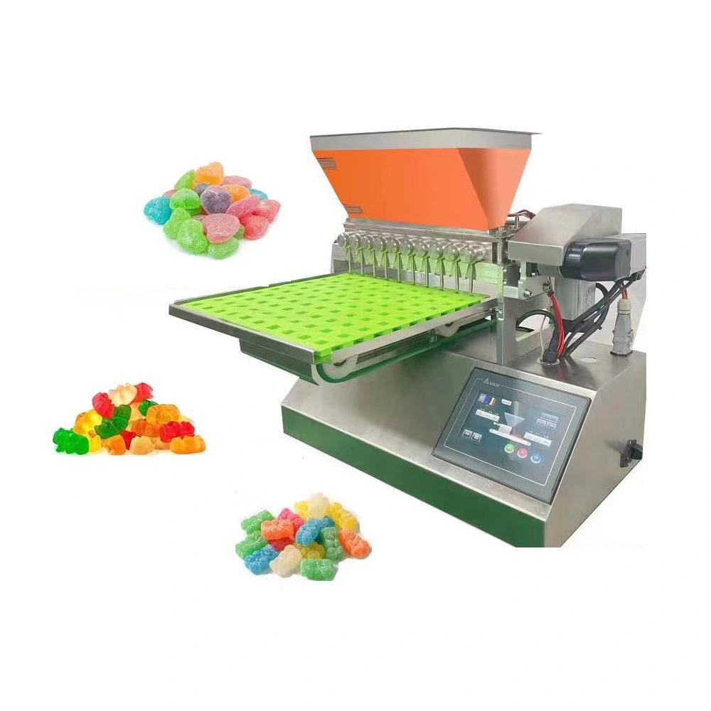 Yz20s Max Servo Gummy/Jelly Candy Depositor with Demoulding System Soft Making Machine