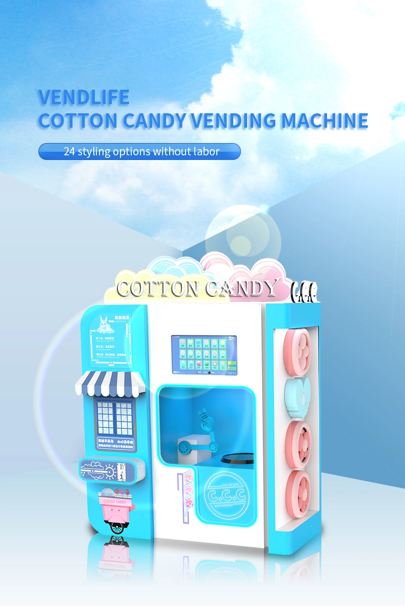 Sweet-Smelling Cotton Candy Making Machine Marshmallow Food Machine