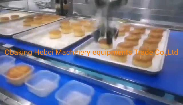 Automatic Bread Pastry Biscuit and Candy One Drag Two Automatic Pillow Type Food Packaging Line