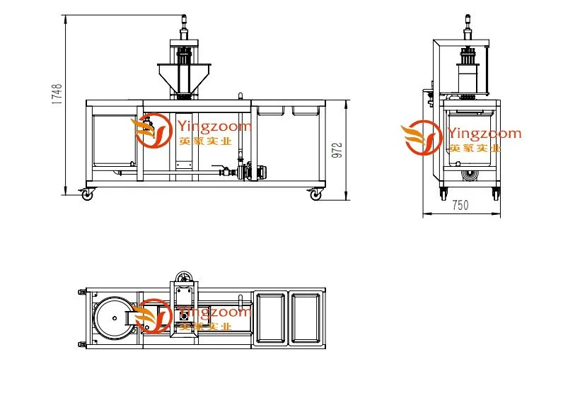 Semi-Automatic Bubble Ball Popping Boba Pearls Ball Production Line Jelly Pop Ice Cream Making Machine