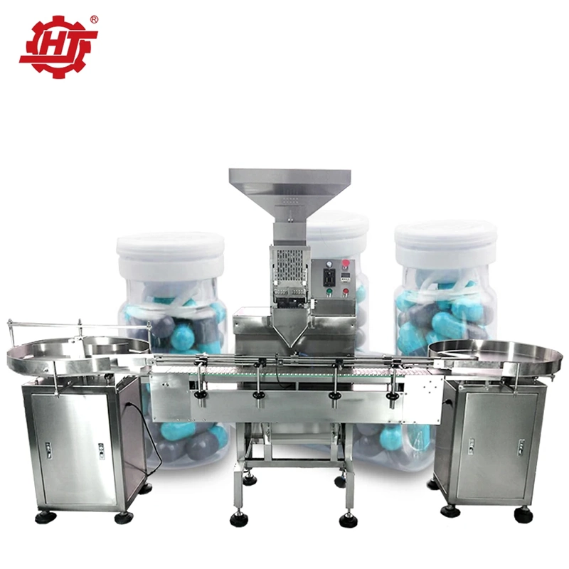 Tablet Counting Fillin Small Tablets and Capsule Counter Bottling Pill Candy Production Line