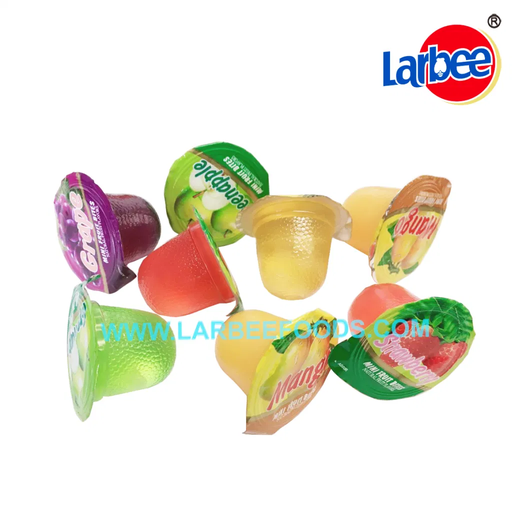 Sweets Mini Gelatin 16.5g Assorted Fruit Jelly in Bag for Kids