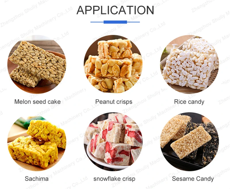 Manufacturer Automatic Peanut Candy Making Machine Energy Bar Processing Line