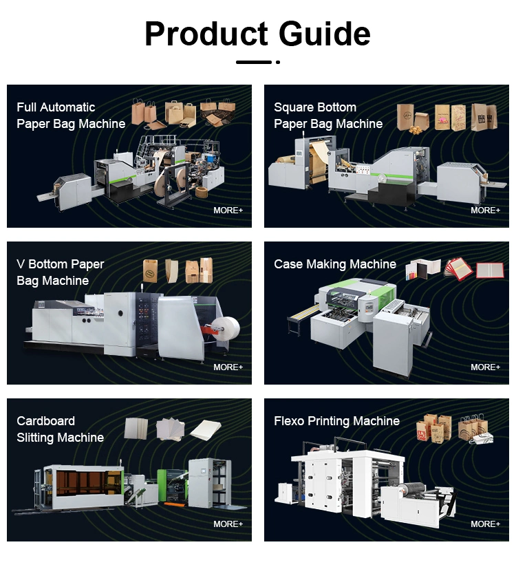 Rokin Sweet Packing V Bottom Paper Carry Bag Production Machine