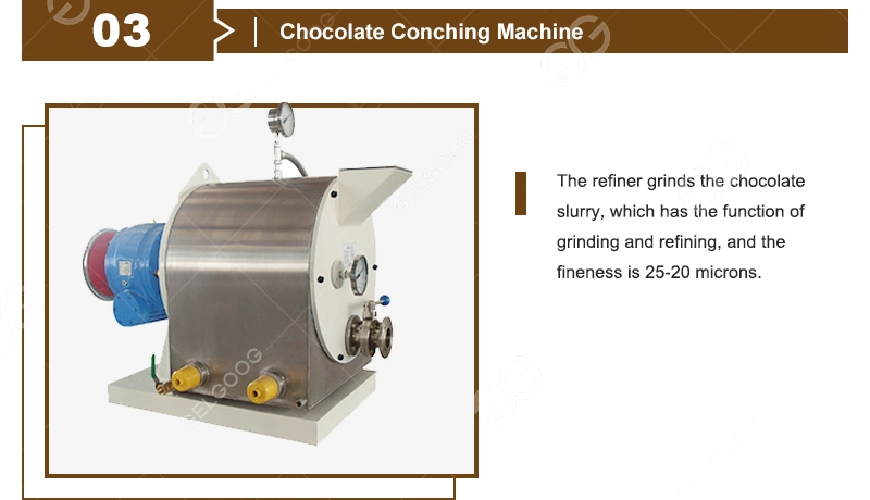 Small Automatic Candy and Chocolate Bean Making Machine Protein Bar Chocolate Production Line