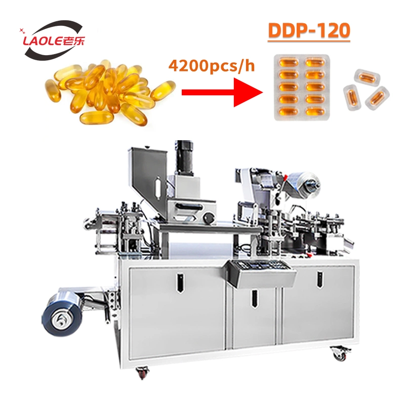 DDP-260 Aluminum-Plastic Candy Chewing Gum Form Fill Seal Blister Packing Packaging Machine