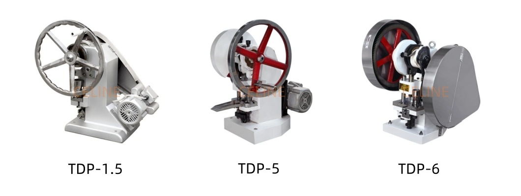 Tdp-6 Single Punch Automatic Electric Pill Tablet Making Machine / Desktop Drug Medicine Press Machinery