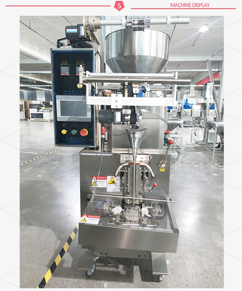 Different Bag Size Sugar Cube Ice Candy Packing Machine Price