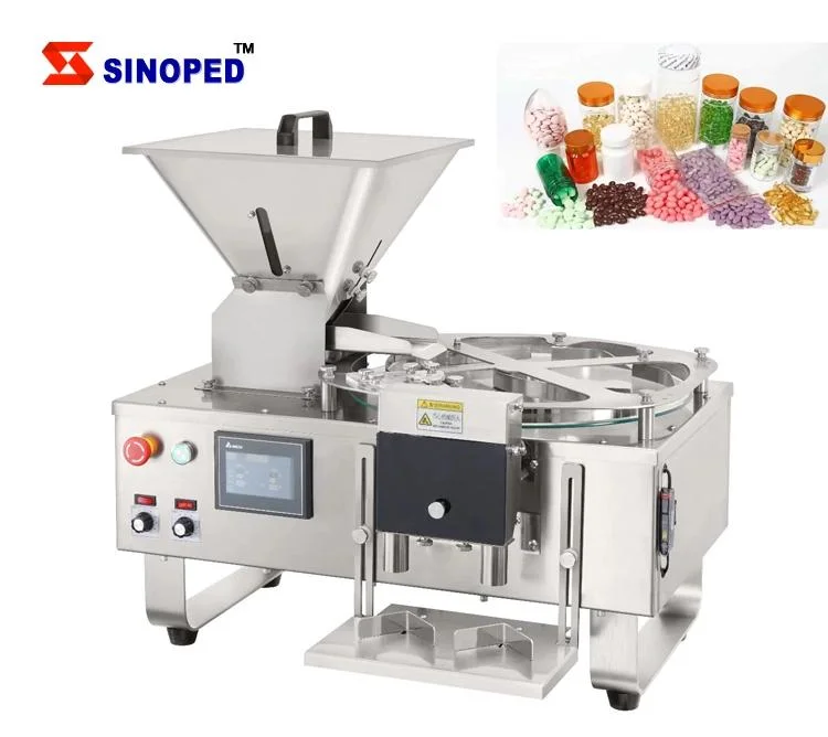 Snjf-2 Seeds Capsule Counting and Filling Semi Automatic Counting Machine for Chewing Gum