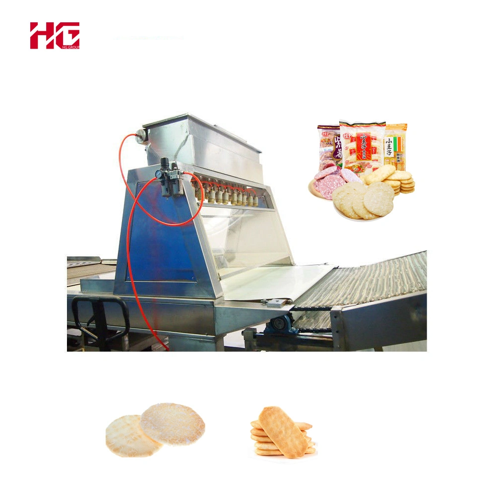 Automatic Bakery Equipment Sweet Senbei Rice Cracke Making Milling Snack Food Machine for Rice Cracker Production Processing Line