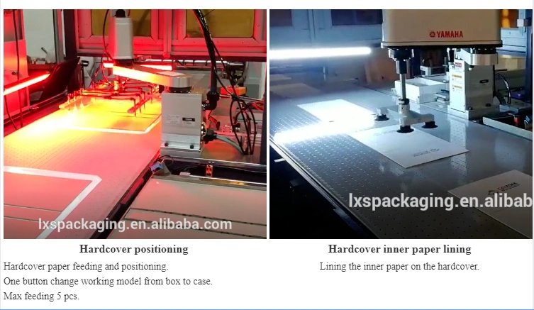 Automatic Intelligent Sweet Small Craft Box Positioning Machine