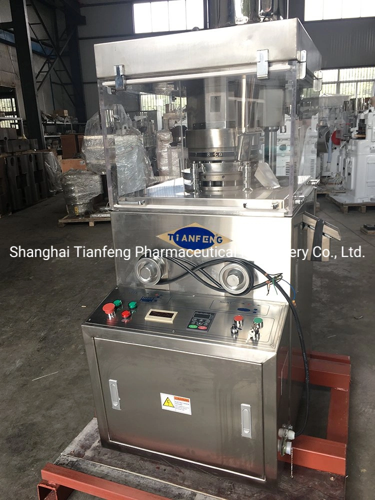 Shanghai Tianfeng High Speed Zpw15D Zpw17D Zpw19d Rotary Milk Sugar Tablet Press Machine Automatic Food Pill Making Machine Candy Making Machine