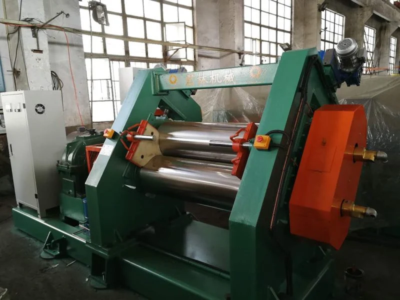 Junlin Xy-2 610 X1730 Three-Roll 3 Rolls Calender Machine for Pressing Rubber Sheet (CE-ISO Approved)