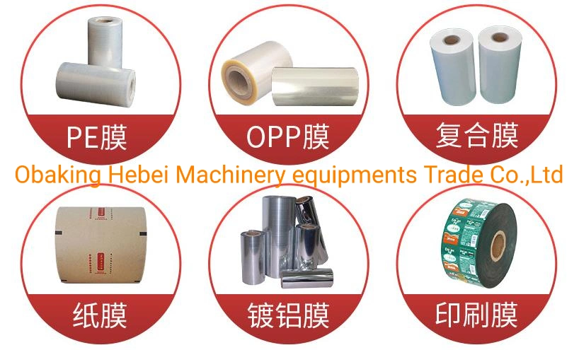 Industrial Gleten Free Cookies Sweets Candy Vertical Packing Machine Automatic Flow Wrapping Line