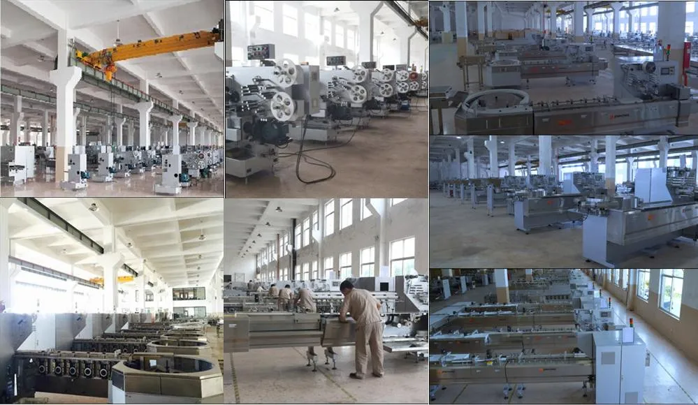 Double Twist Automatic Wrapping Machine For Sweet Confectionery Food Factory