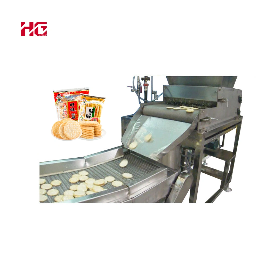 Automatic Bakery Equipment Sweet Senbei Rice Cracke Making Milling Snack Food Machine for Rice Cracker Production Processing Line