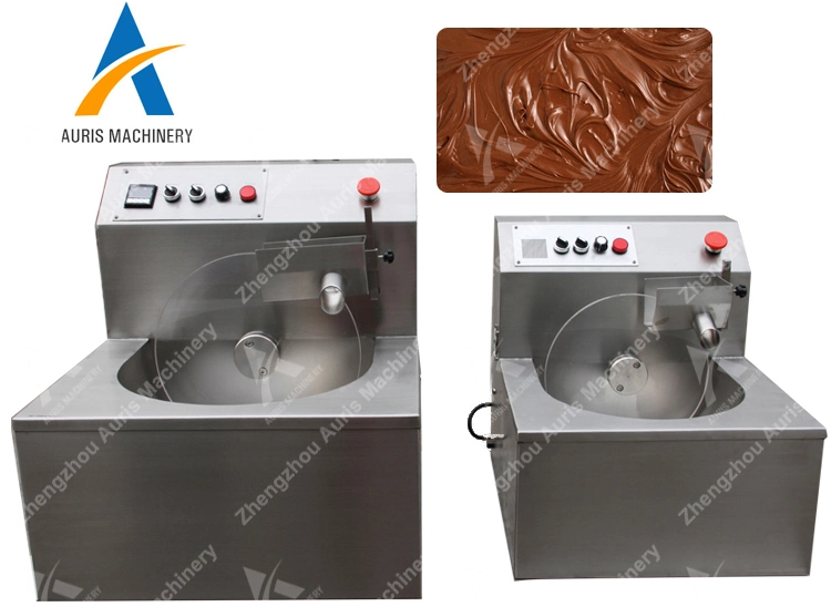 Home Use Chocolate Tempering and Molding Machine Chocolate Melting Tempering Machine 14kg Wheel China Small Chocolate Making Equipment