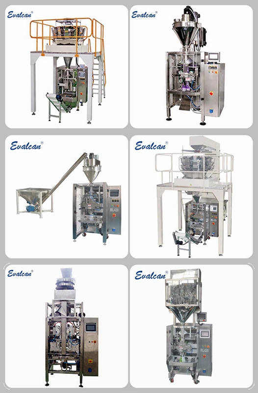 Patented Continuous Fruit Snacks French Fries Chocolate Beans Packing Machine