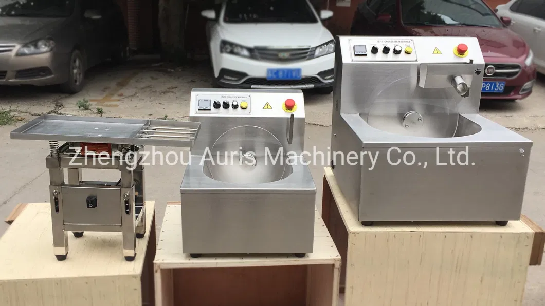 Home Use Chocolate Tempering and Molding Machine Chocolate Melting Tempering Machine 14kg Wheel China Small Chocolate Making Equipment